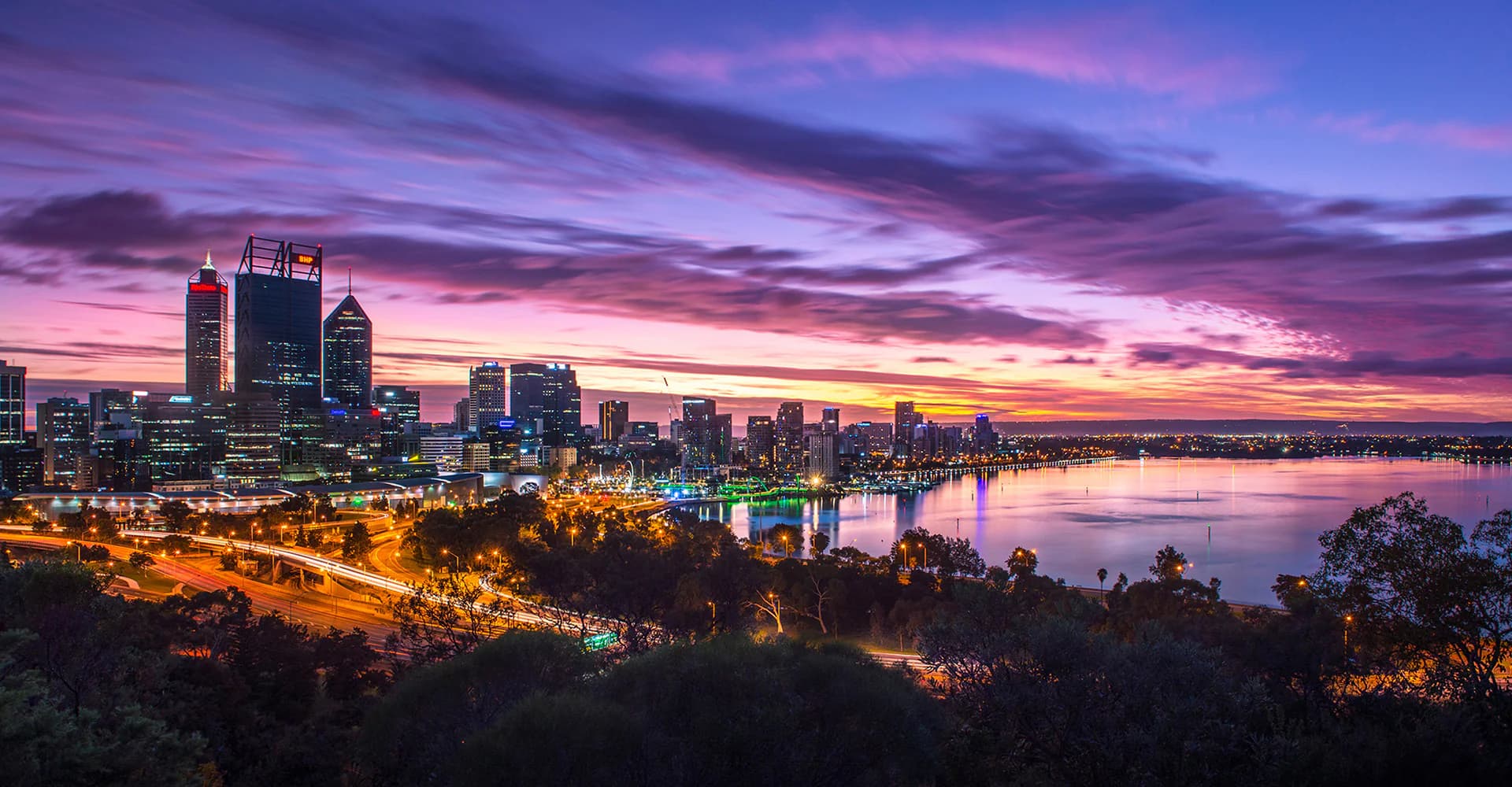 Perth city view